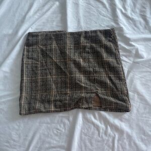 Mini plaid skirt size small